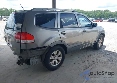 2009 Kia Borrego Lx z USA, uszkodzony, nr VIN KNDJJ741795037592